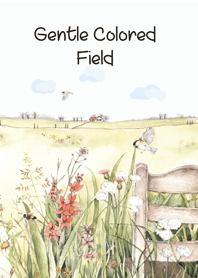 gentle colored field