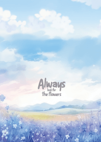 Always look for the flowers