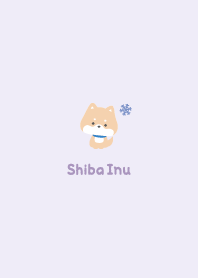柴犬3 水晶 [紫色]
