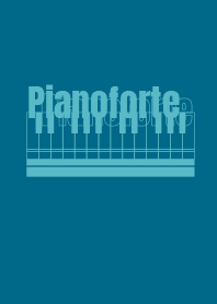 pianoforte Marine blue
