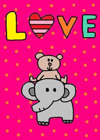 Dot x lilo & elephant