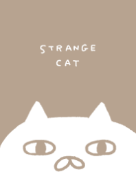 Theme of strange cat(brown)