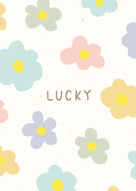 北欧風　お花カラフル16