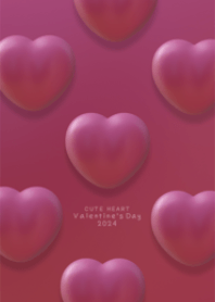 Cute Heart Valentine's Day 2024 3