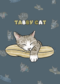 tabbytcat3 / dark steel blue