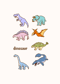 シンプルな恐竜