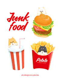 Shiba inu Junk food!