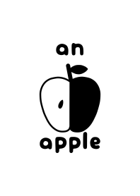 an apple