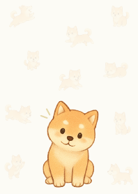 快樂可愛柴犬10
