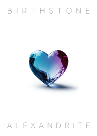 BIRTHSTONE * June * Alexandrite * White