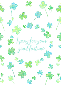 Clover with prayers