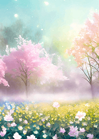 Beautiful real scenery(Spring-855)