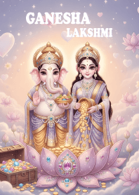 พระพิฆเนศ,พระแม่ลักษมี: รวย,รุ่งเรือง