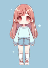 Cute theme from girls' cartoons