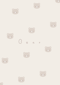 熊 / beige