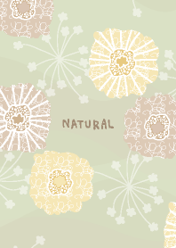 The beige Flower Green from Japan