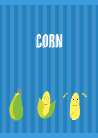day for corn on blue