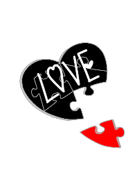 ♥ペア♥Love Puzzle black Ver．
