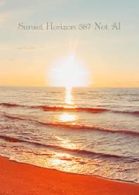 Sunset Horizon 587 Not AI