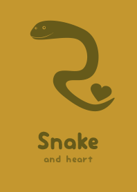 Snake & heart YEL or car
