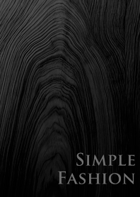 文藝木質紋路(純黑色)