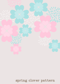 spring clover pattern 1J