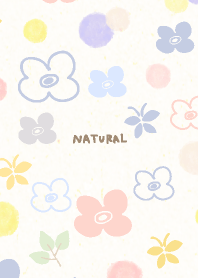 Spring watercolor circle11 from Japan