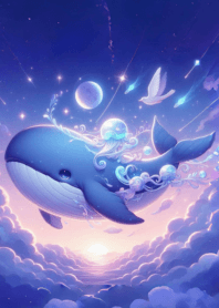 Whale cute round nov.5