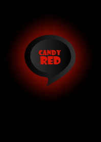 Candy Red Button In Black V.4