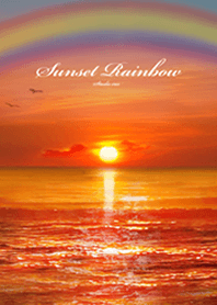 Sunset rainbow#pop