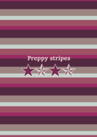 Preppy stripes -Pink-