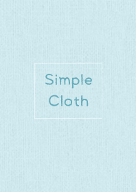 Simple cloth Blue