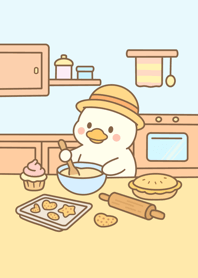Little Duck Cooking (Brown v.3)