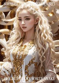 Golden Lucky White Snake 51