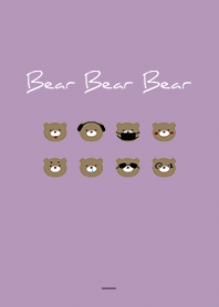 Purple : Bear Bear Bear