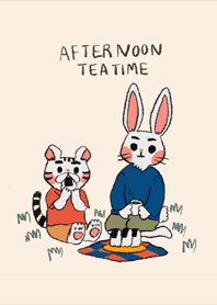 น้องเสือขาวกับลุงต่าย