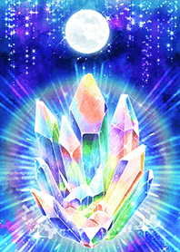 Powerful moon power purification crystal