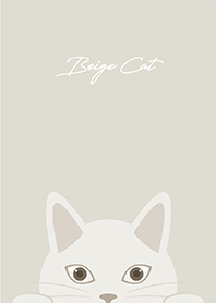 Cute Beige Cat