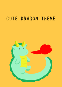 CUTE DRAGON THEME-ORANGE