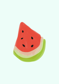 Cute Watermelon Blue Summer Fruit Love