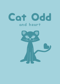 Cat Odd & Heart  Spray green