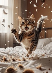 Cats run wild #FaFTB74.