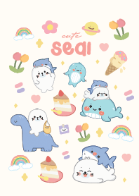 Seal cute : minimal