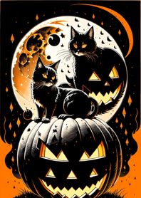猫万聖節 8A3021