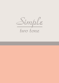 Simple Two tone.Ash Orange WV