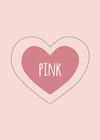 Pink 2 (Bicolor) / Line Heart