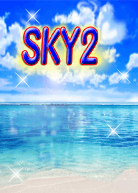 青空と水平線2
