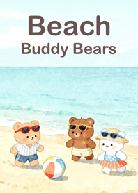แก๊งหมีเพื่อนซี้ริมทะเล (Brown)