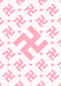卍 MANJI - PINK & PASTEL - HEART ❤