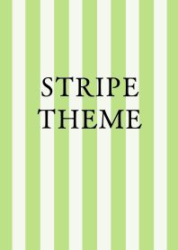 STRIPE THEME-LEAF GREEN